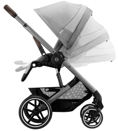 Kočík Cybex BALIOS S LUX Lava Grey (Silver Frame) 2024_7