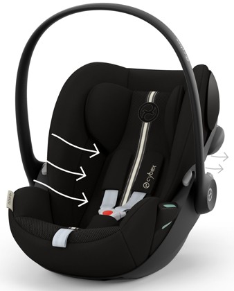 Autosedačka Cybex CLOUD G i-Size Moon Black Plus 2025_15