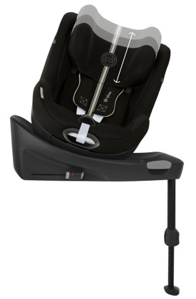 Autosedačka Cybex SIRONA Gi i-Size Moon Black Plus 2025_10